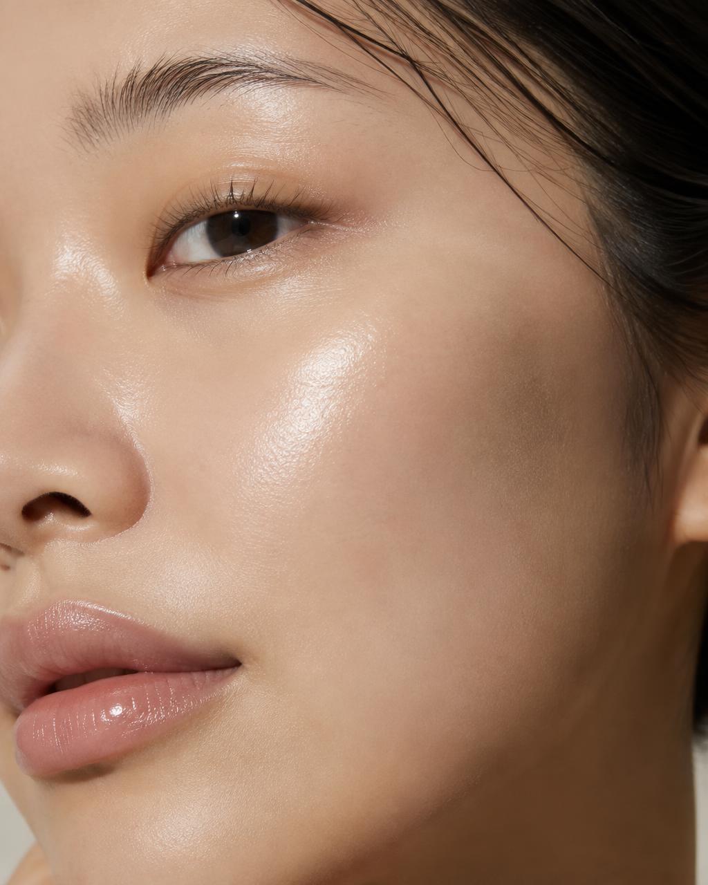 Dewy, glowing skin
